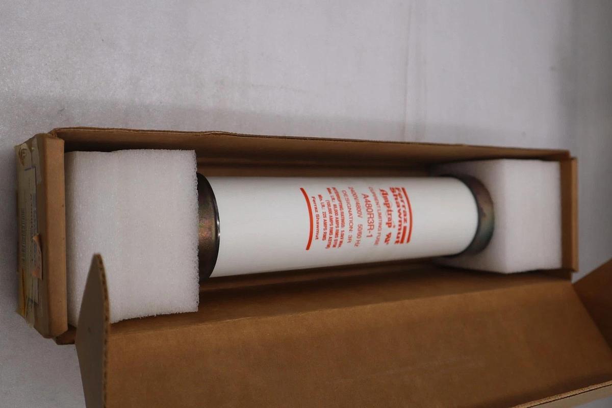 Used NEW FERRAZ SHAWMUT A480R3R-1 AMP-TRAP FUSE A480R3R1 - STOCK GF867