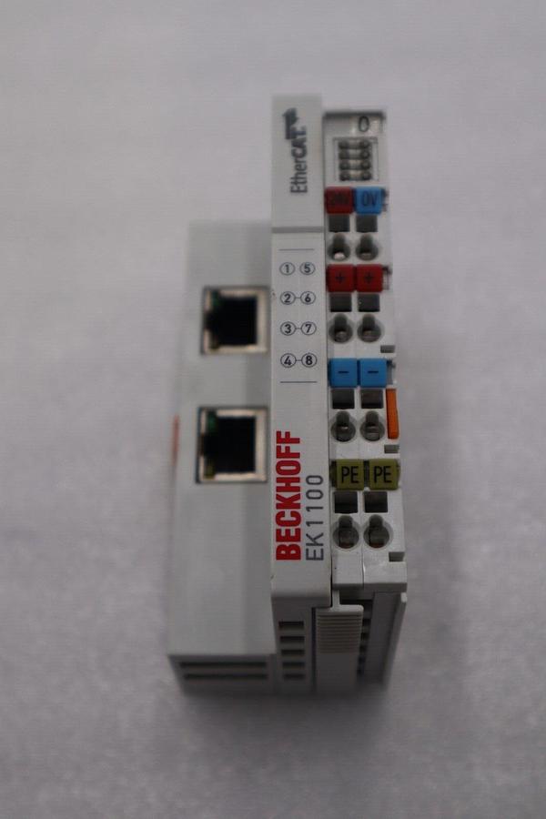 Used NEW OPEN BOX BECKHOFF EK1100 EtherCAT terminal module STOCK L-61-C