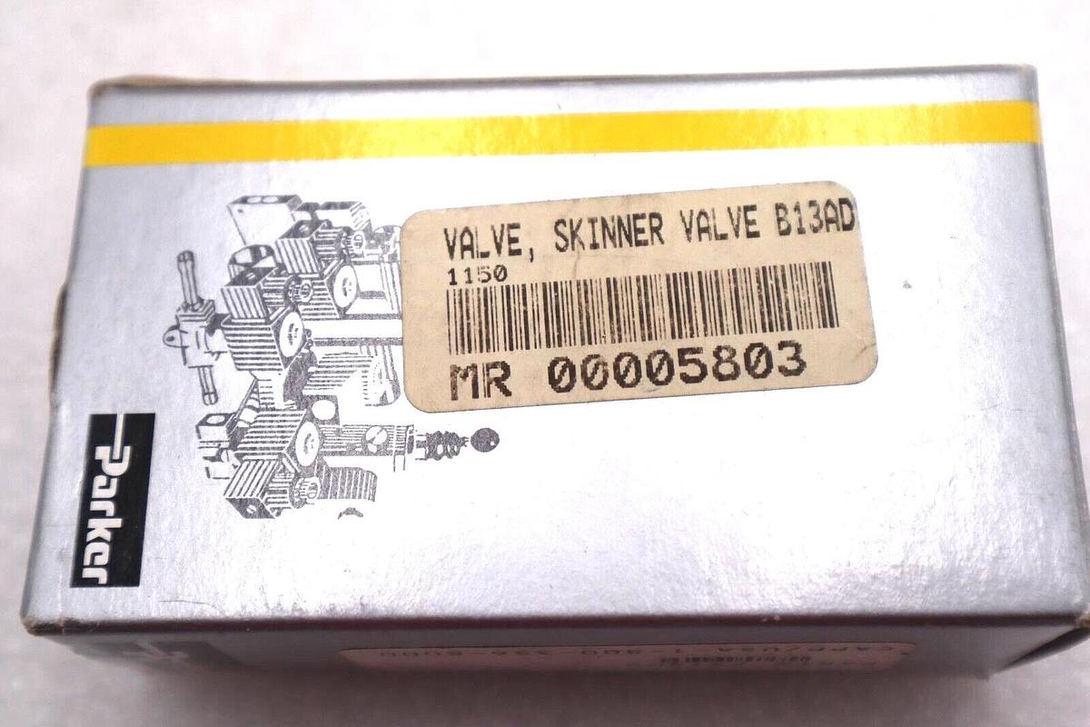 PARKER B13ADK1150DC2AC2 VALVE SKINNER B13AD P/N 731899 #K-1849