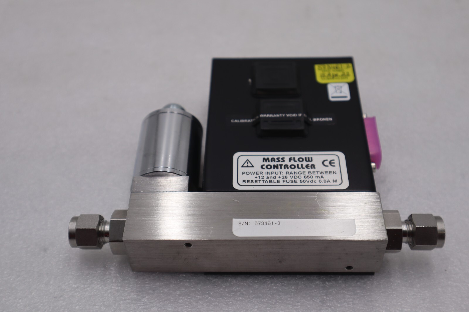 Used NEW AUTOMATED CONTROL SYSTEMS MODEL 309-018 GAS FLOW REGULATOR STOCK K-2132