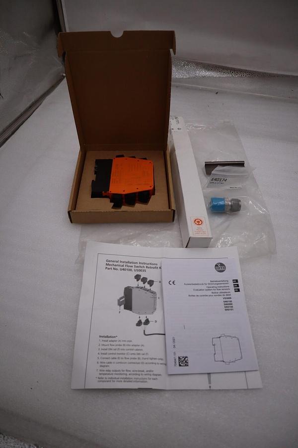 NEW IN BOX IFM EFECTOR SN0150 VS3000/85-265VAC 90-240VAC STOCK H1219