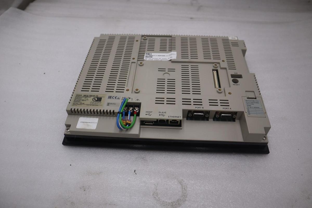Used Omron NS12-TS01B-V2 12.1" Color Touchscreen HMI Ethernet STOCK SGF-229