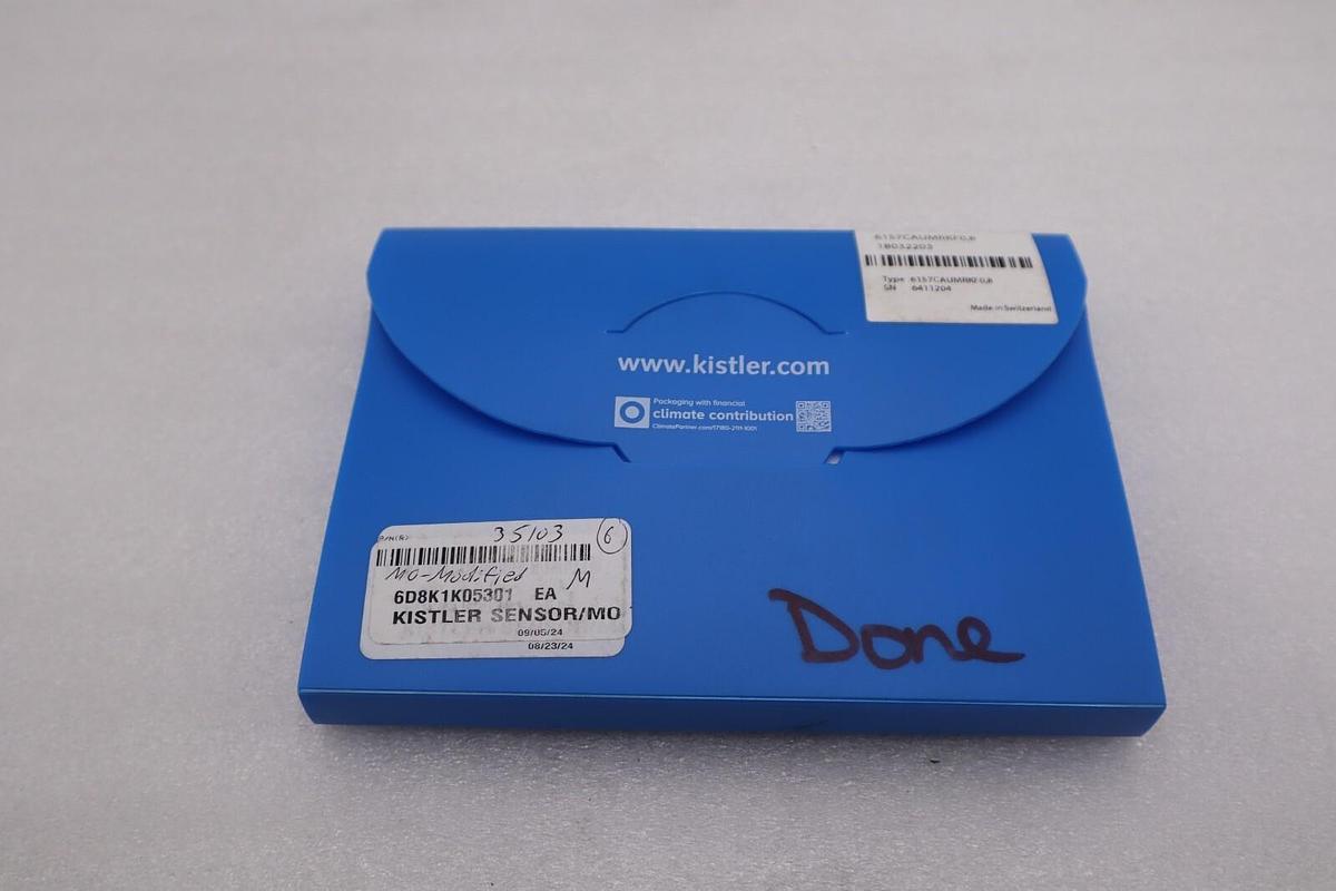 Used KISTLER 6157CAUMRKF0,8 PRESSURE SENSOR 18032203 NEW UNIT (7 AVAILABLE) #1817B