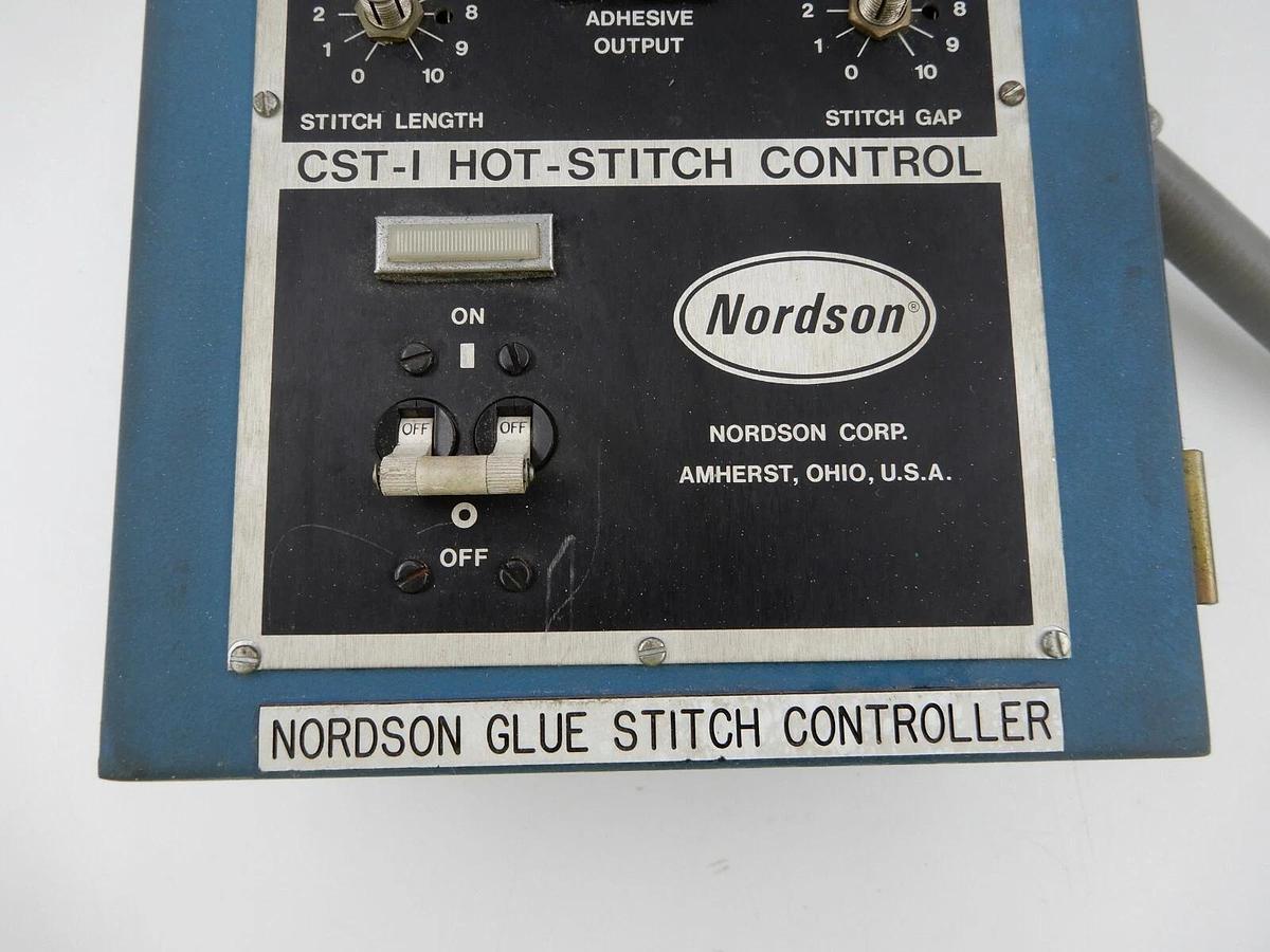 Used NORDSON GLUE STITCH CONTROLLER CST-1 115 VAC STOCK 568