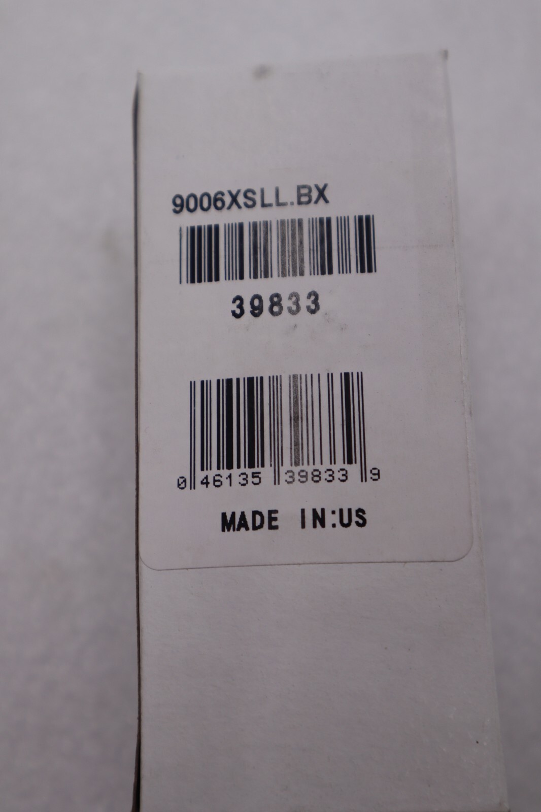 SYLVANIA LONG LIFE 9006XSLL LIGHT BULB OEM, 12V 51W NEW STOCK #2891