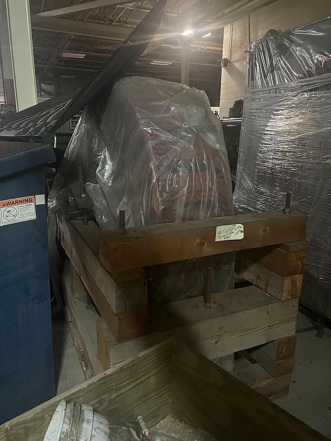 Used 1250 HP CANADIAN GENERAL ELECTRIC SYNCHRONOUS MOTOR MODEL 114550 (REBUILT)