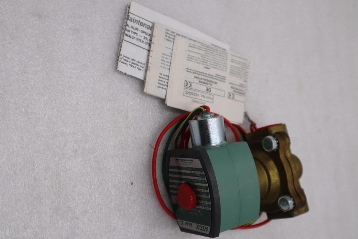 Asco 8210G034 Red-hat Ii Solenoid Valve NEW OPEN BOX STK GF847