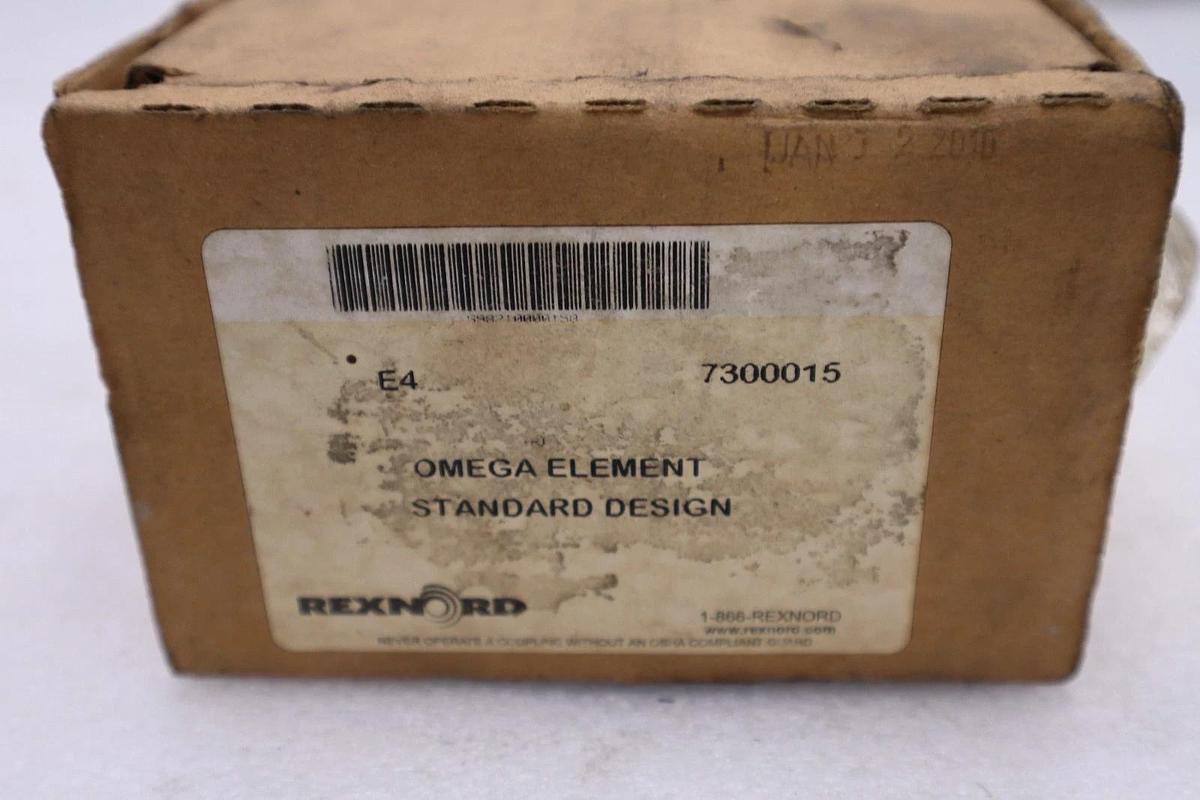Used Rexnord 7300015 Omega E4 Element Flexible Coupler - STOCK 1689CC