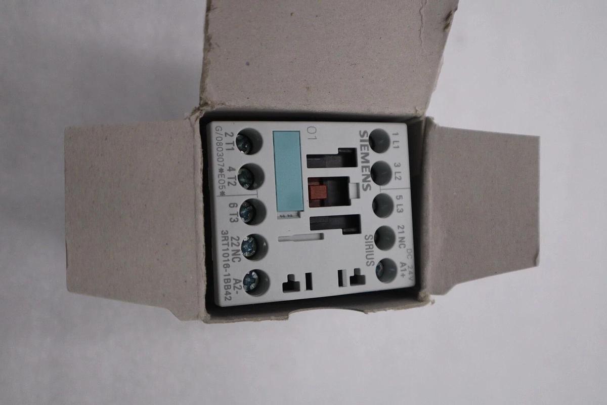 Used New Siemens contactor 3RT1016-1BB42 3RT10161BB42 New With Box Stock G795A