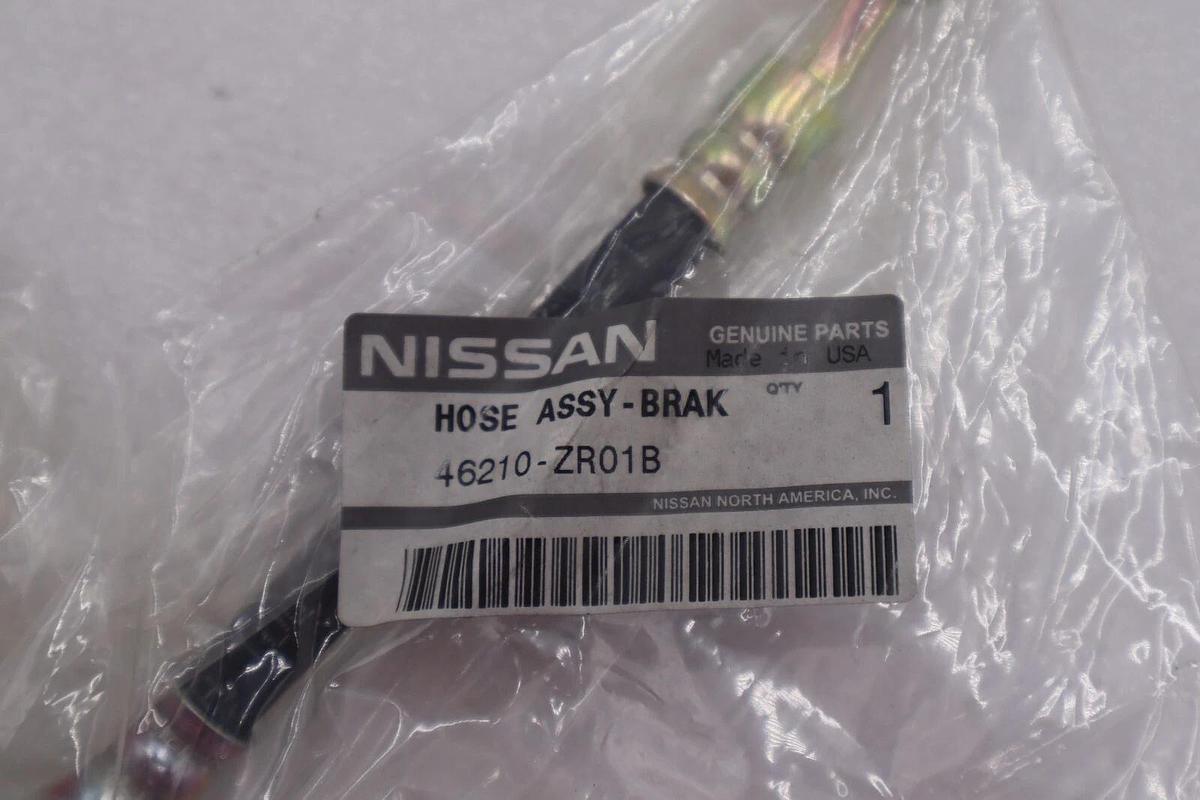 Used Nissan 46210-ZN90B Hose Assy Brake Center #2755