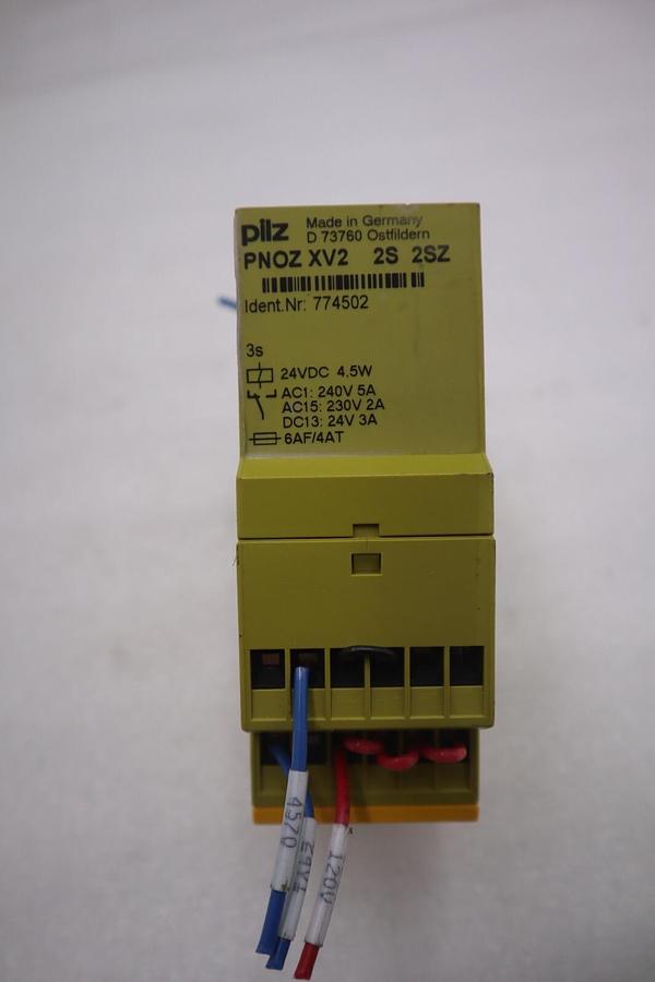 Used PILZ 774502 PNOZ XV2 Safety Relay STOCK K-2978