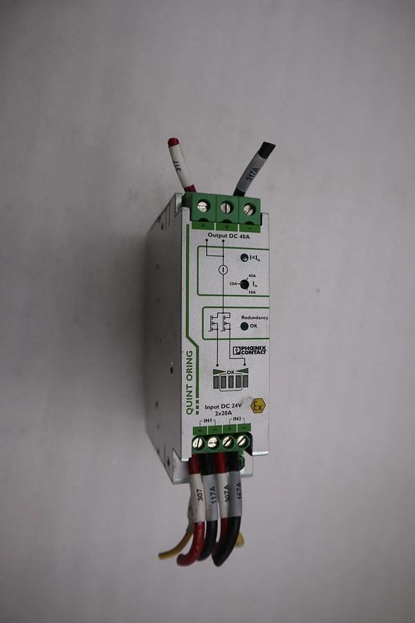 Used Phoenix 2320186 QUINT-ORING/24DC/2x20/1x40 Redundancy Module STOCK K-170-C
