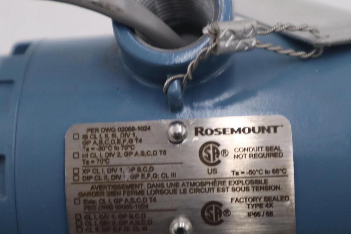Used Rosemount 2088G2S22A1M5B4KB Absolute and Gauge Pressure Transmitter #4436A