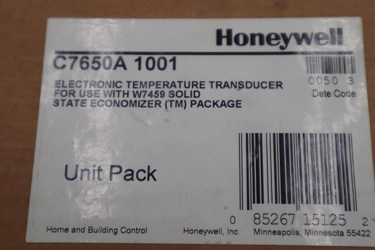 Used NEW OPEN BOX Honeywell C7650A-1001 Temperature Transducer K-3100