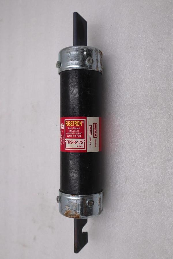 FUSETRON FRS-R-175 FUSE BLACK 12 AVAILABLE (AS PICTURED) NEW UNIT STOCK 4939A