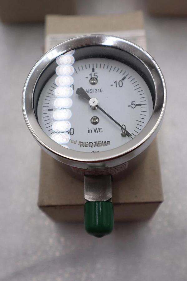 Used REOTEMP PC25S1A4P90-D-T GAUGE 1/4" NPT STOCK #3234