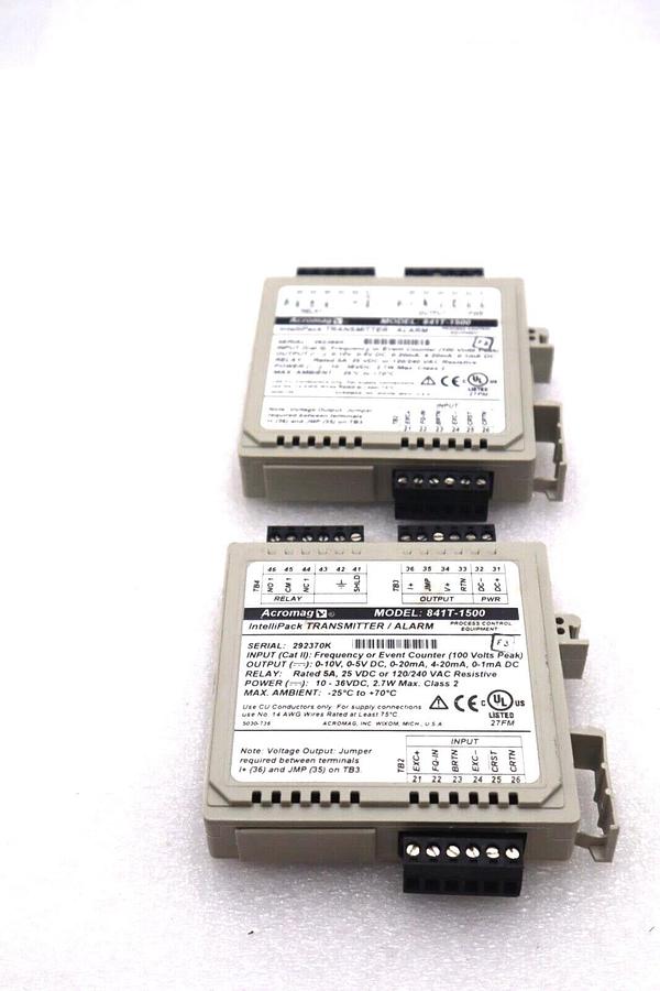 ACROMAG 841T-1500 INTELLIPACK TRANSMITTER ALARM MODULE #K-1806