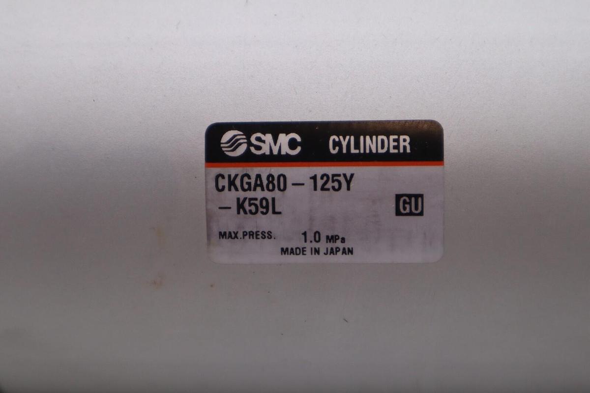 Used NEW SMC GENUINE PART CKGA80-125Y-K59L STOCK 1670-A