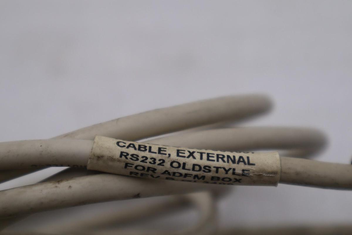 Used TDY ISCO 607004057 CABLE EXTERNAL RS232 OLDSTYLE STOCK 4838