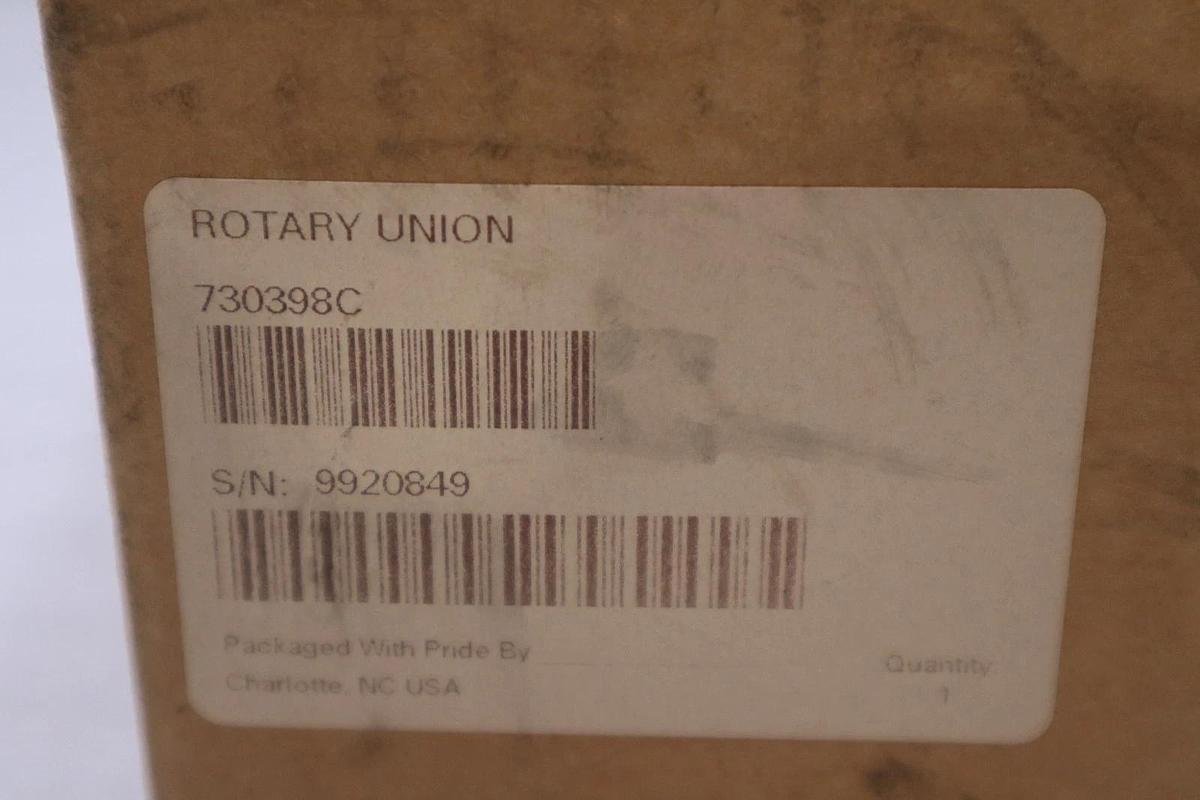 Used DUFF-NORTON 730398C Rotary Union Carbon Steel NEW IN BOX STOCK GF-1343