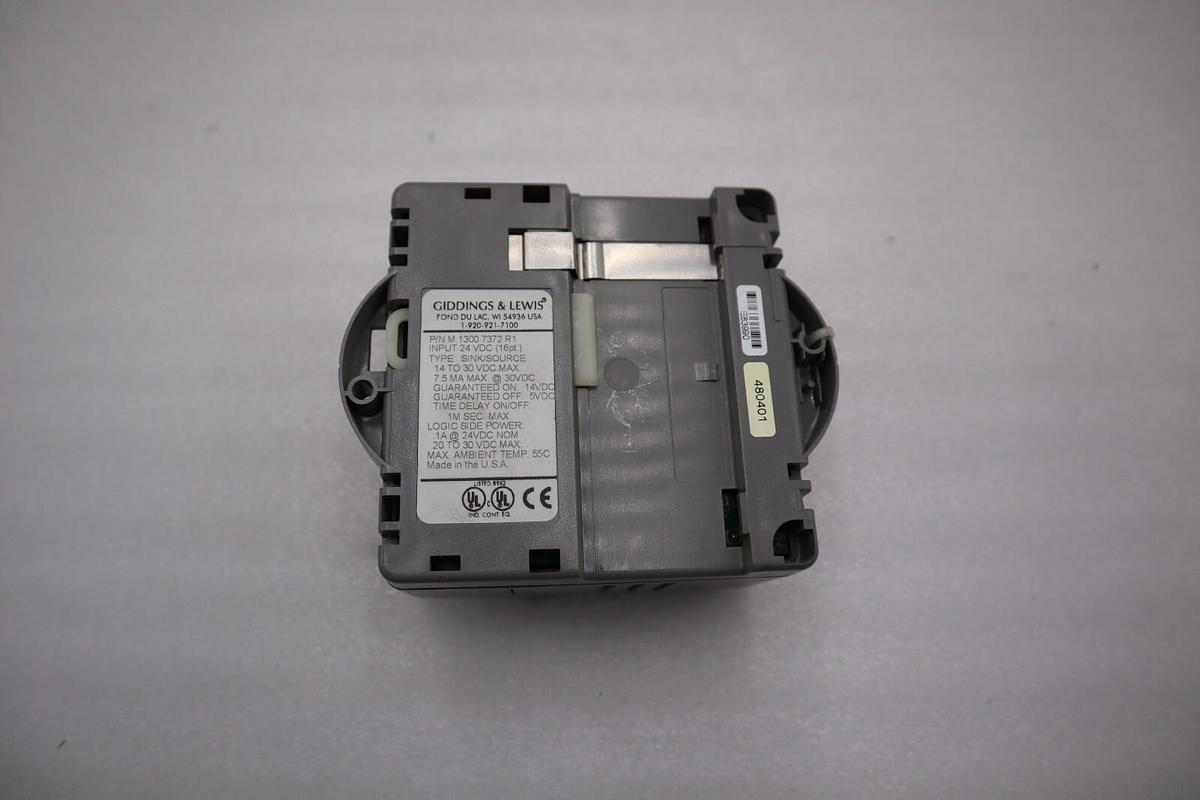 Used Giddings & Lewis M.1300.7372 R1 Input Module 24VDC SINK/SOURCE STOCK 5184A