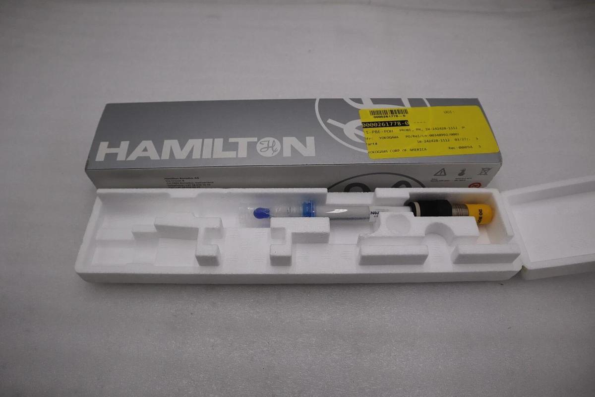 Used NEW OPEN BOX Hamilton 242428-1112 Polilyte Plus H VP 120 Probe STOCK G580