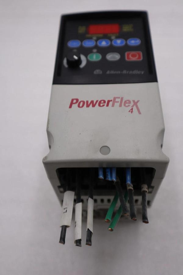 Used Allen Bradley AB 22A-D2P3N104 /A PowerFlex 4 AC Drive 1HP 3Ph 480V STOCK H1408