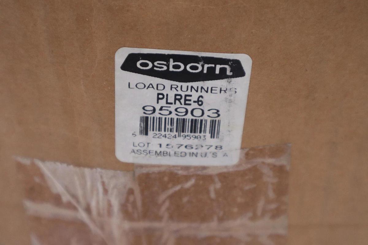 NEW OSBORN PLRE-6 95903 LOAD RUNNERS BEARING STOCK 821D