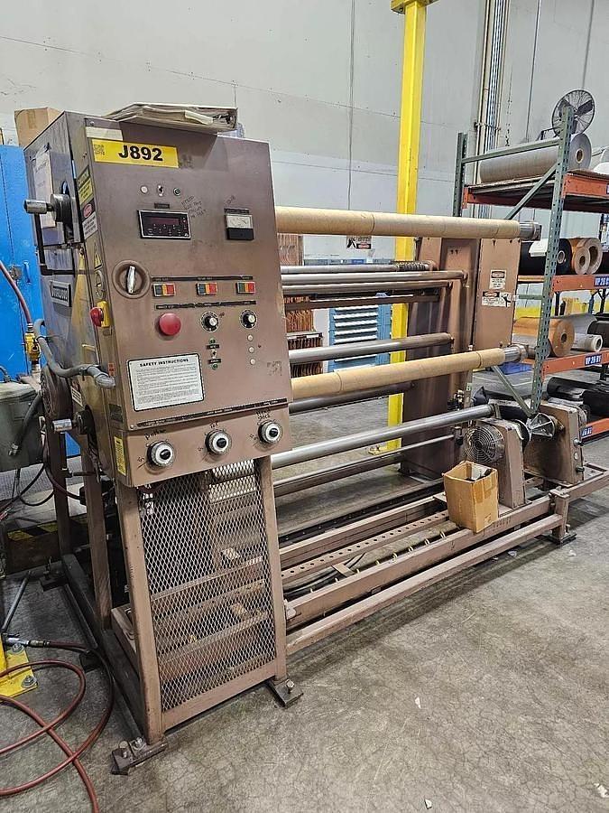Used 64" WIDE VOORWOOD DUPLEX SLITTER REWINDER MODEL S64R
