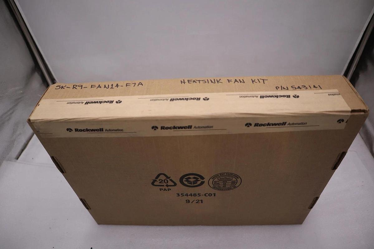 Used NEW SEALED ALLEN BRADLEY SK-R9-FAN14-F7A FAN KIT HEAT SINK - STOCK GF6