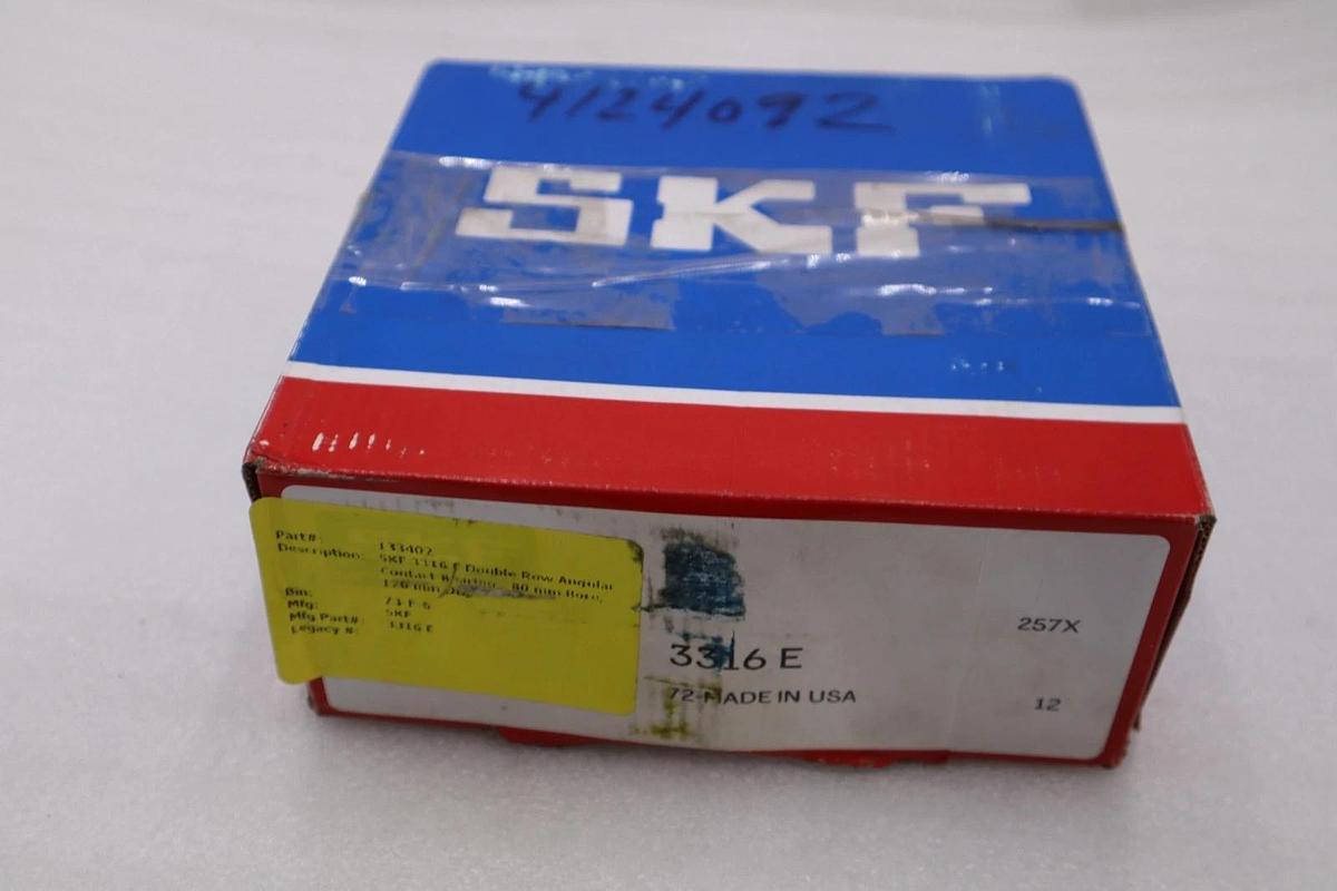 SKF 3316 E/ 3316E BEARING - NEW IN BOX - STOCK 2950CC