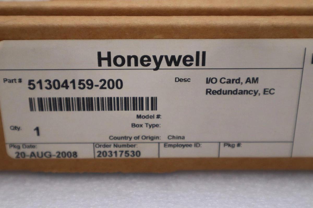 Used NEW HONEYWELL 51304159-200 REV C AMR I/O BOARD 51304158 REV. B STOCK G68