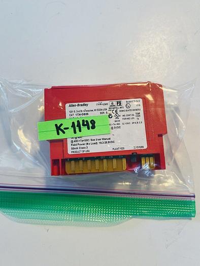Allen-Bradley 1734-OB8S Safety Output Module #K-1148