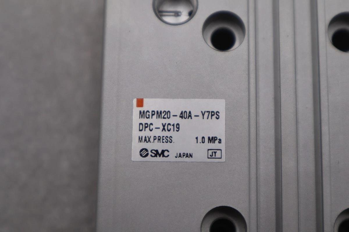 SMC MGPM20-40A-Y7PSDPC-XC19 / MGPM2040AY7PSDPCXC19 (NEW) STOCK K-2543
