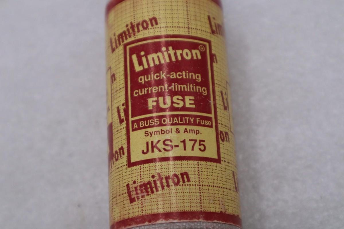 LOT OF 3 - Bussmann JKS-175 Limitron Fast-Acting Blade Fuse - STOCK H-1697A