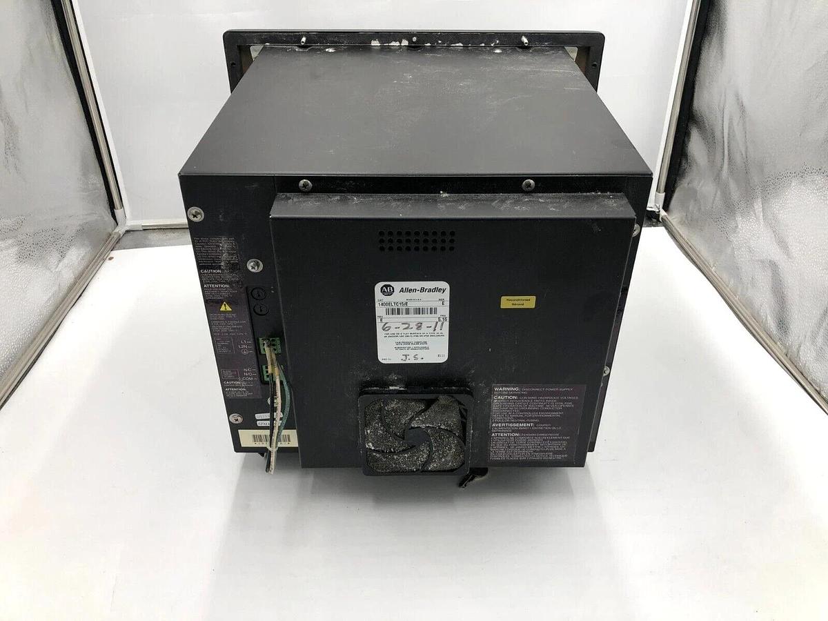 Used ALLEN BRADLEY PANELVIEW 1400E PANEL MONITOR 1400ELTC15 STOCK 1428