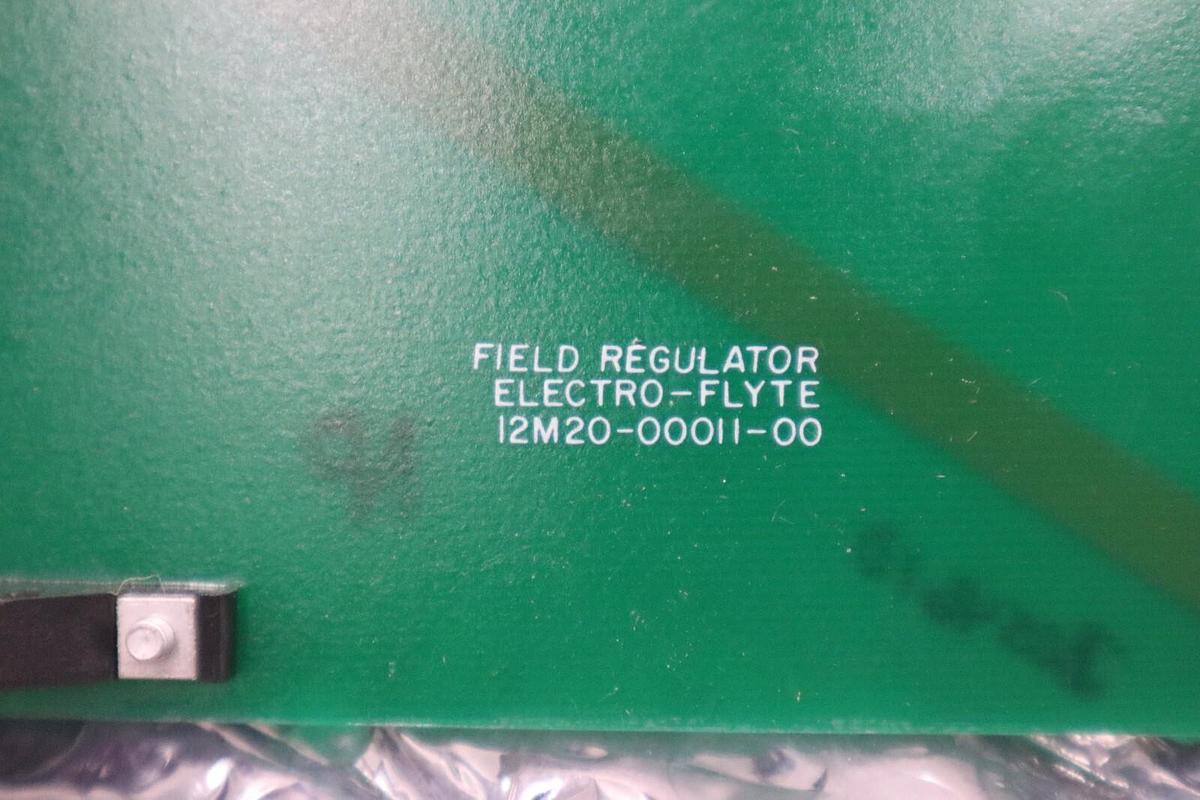 Used NEW ELECTRO-FLYTE 12M02-00011-00 REGULATOR CARD STOCK 5628A