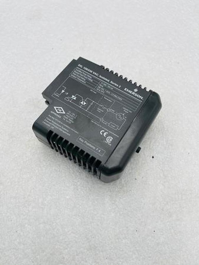Used Emerson DeltaV KJ3209X1-BA1 Output Module DO VAC Isolated #K-2631
