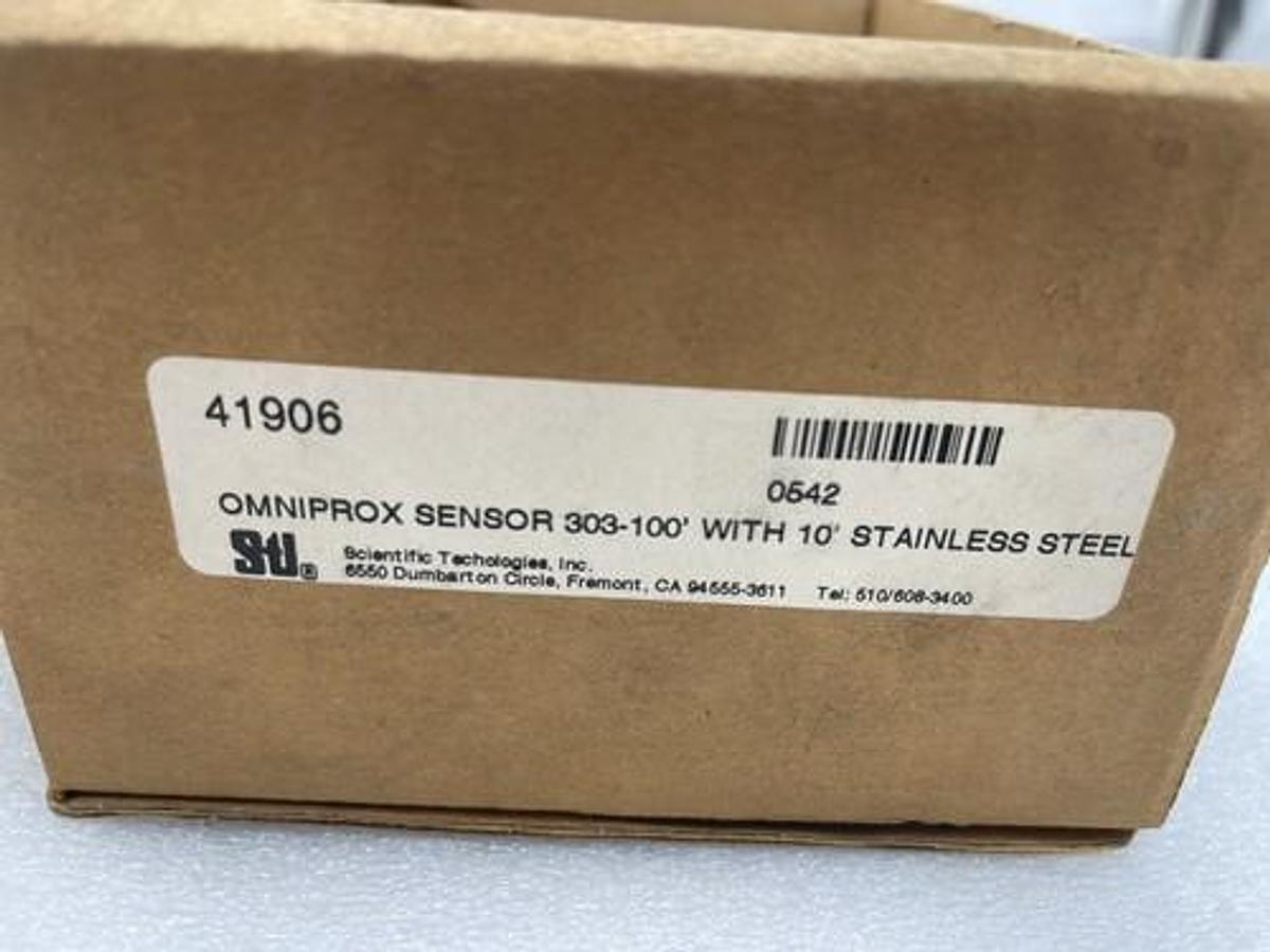 Scientific Technologies, Sensor Assembly , Omniprox sensor, 41906 Stock 3161