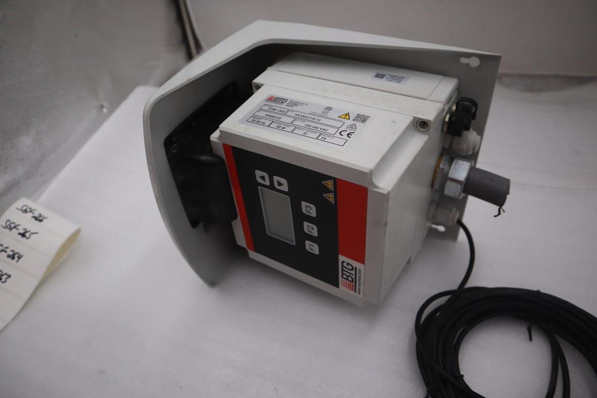Used BTG CPM-1300 HX/Q0/C1/S/10 COMMUNICATION CONSISTENCY TRANSMITTER DISPLAY SGF-255