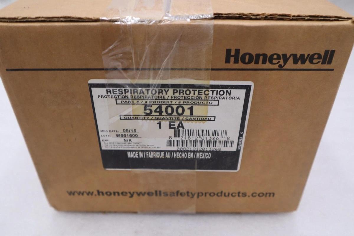 NEW (LOT OF 3) Honeywell 54001 Facepiece Respirator Series 5400 STOCK 4748A