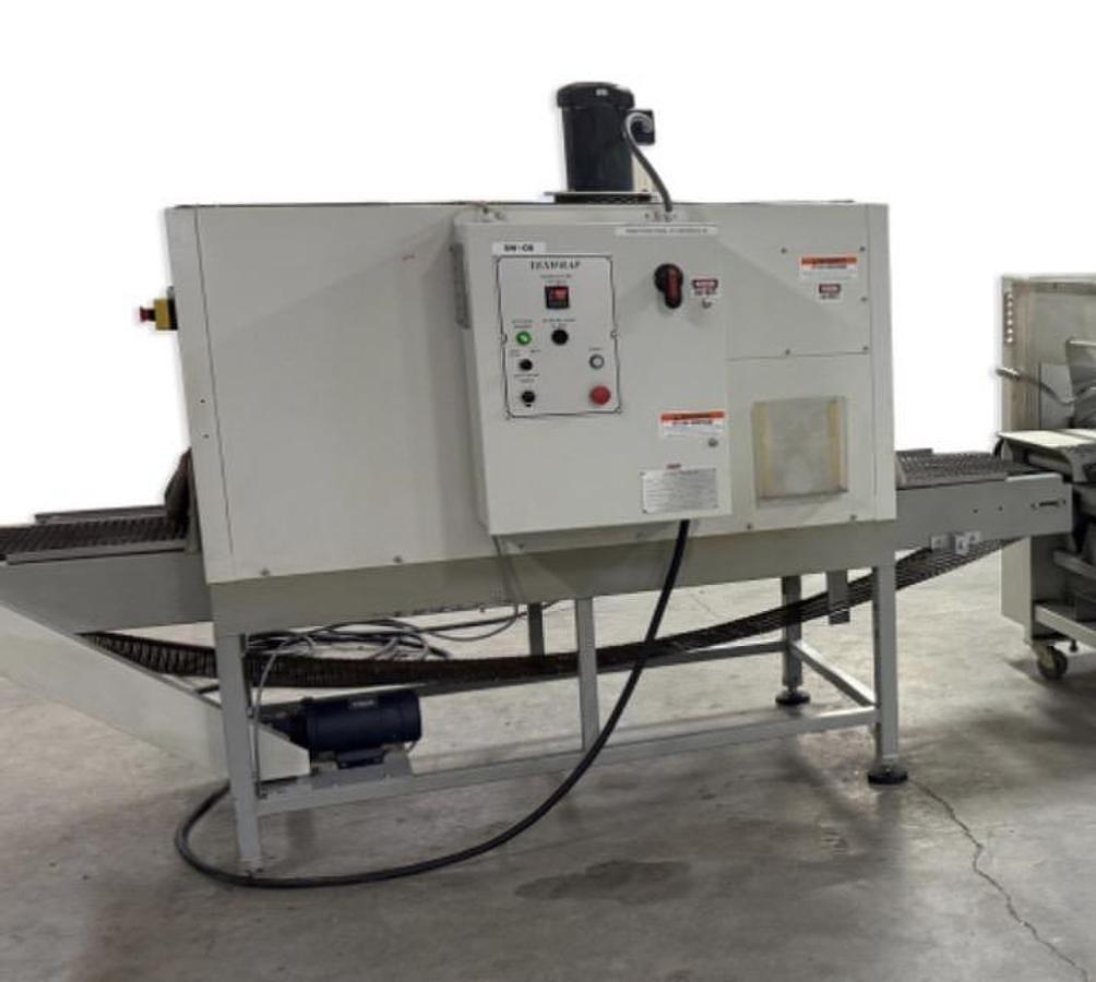 Used TEXWRAP MODEL 822M SHRINK TUNNEL TUNNEL OPENING: 8”H x 22”W x 64”L
