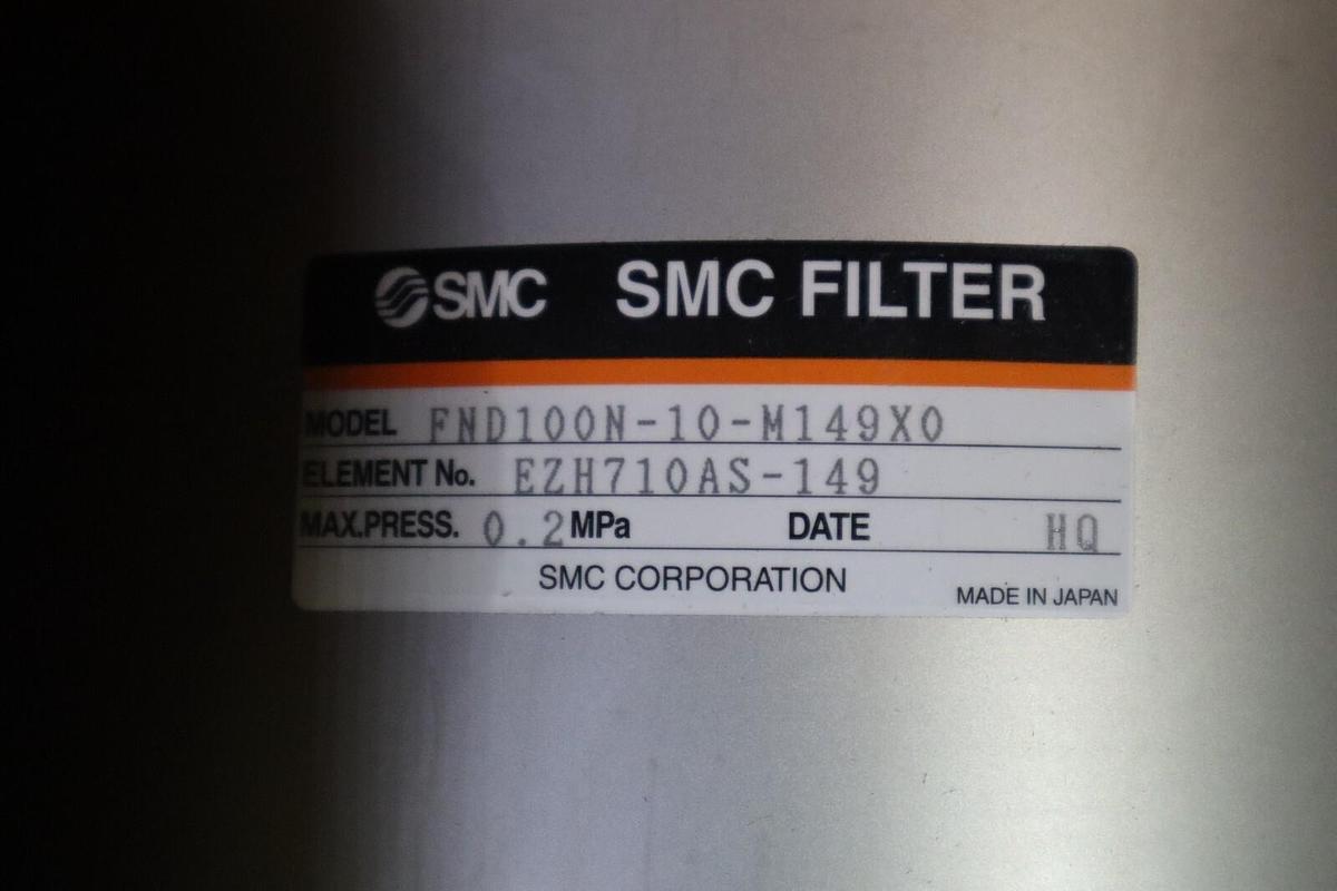 SMC FND100N-10-M149X0 dust recovery filter NEW UNIT STOCK S-302
