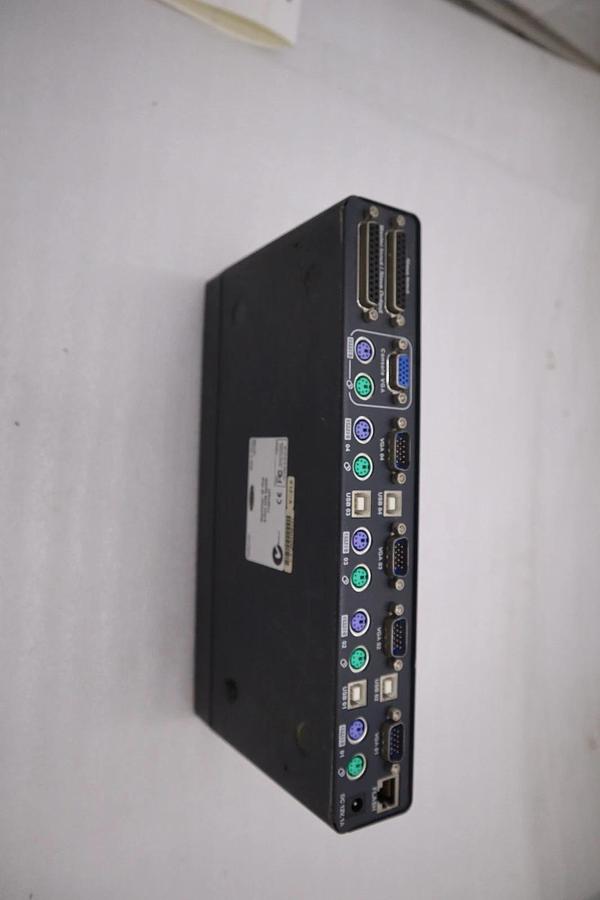 Used Belkin F1DZ104T OmniView SE Plus Series 4-Port KVM Switch STOCK H1102A