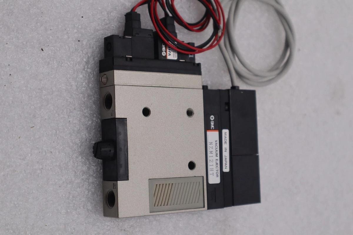 Used SMC Vacuum Ejector NZM121HT-K5LZ-E15L & VJ114 Solenoid Valve NEW STOCK K-2468