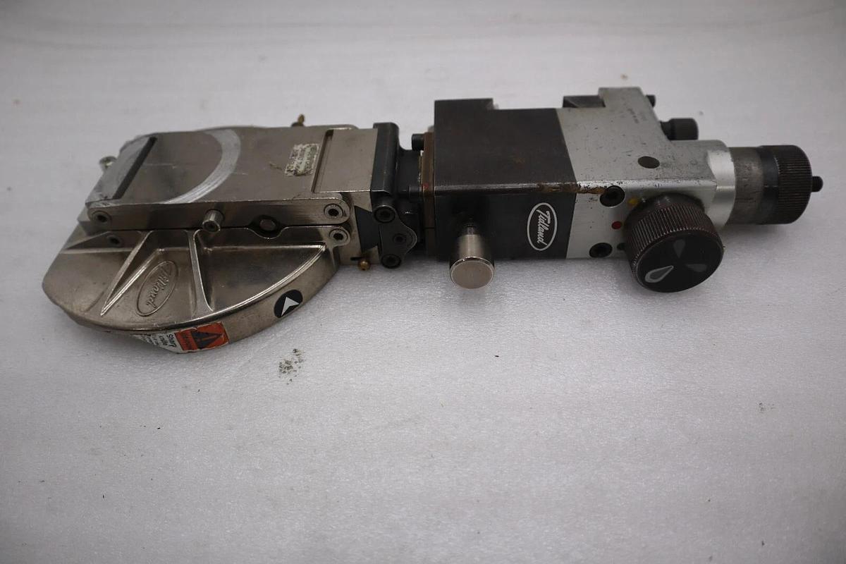 Used Tidland Pneumatic Circular Knife With Holder STOCK S-151-A