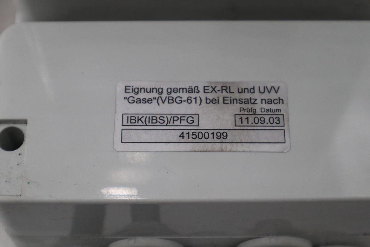 Used MSA Auer Wandgehäuse WG290 GEB D0742707 STOCK 1387-C