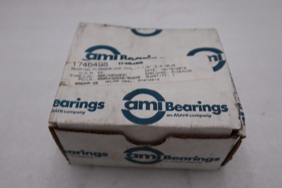 Used UCFT206-18 - AMI SCREW 2-BOLT FLANGE NEW OPEN BOX STOCK H933A