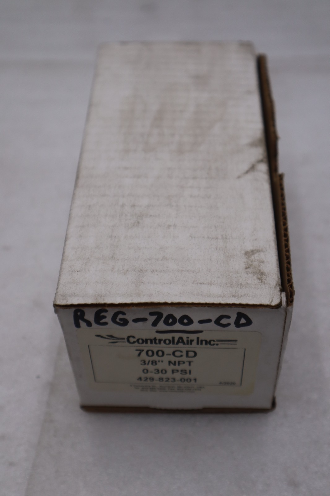Used CONTROL AIR INC. 700-CD  PRESSURE REGULATOR NEW OPEN BOX STOCK GF219A