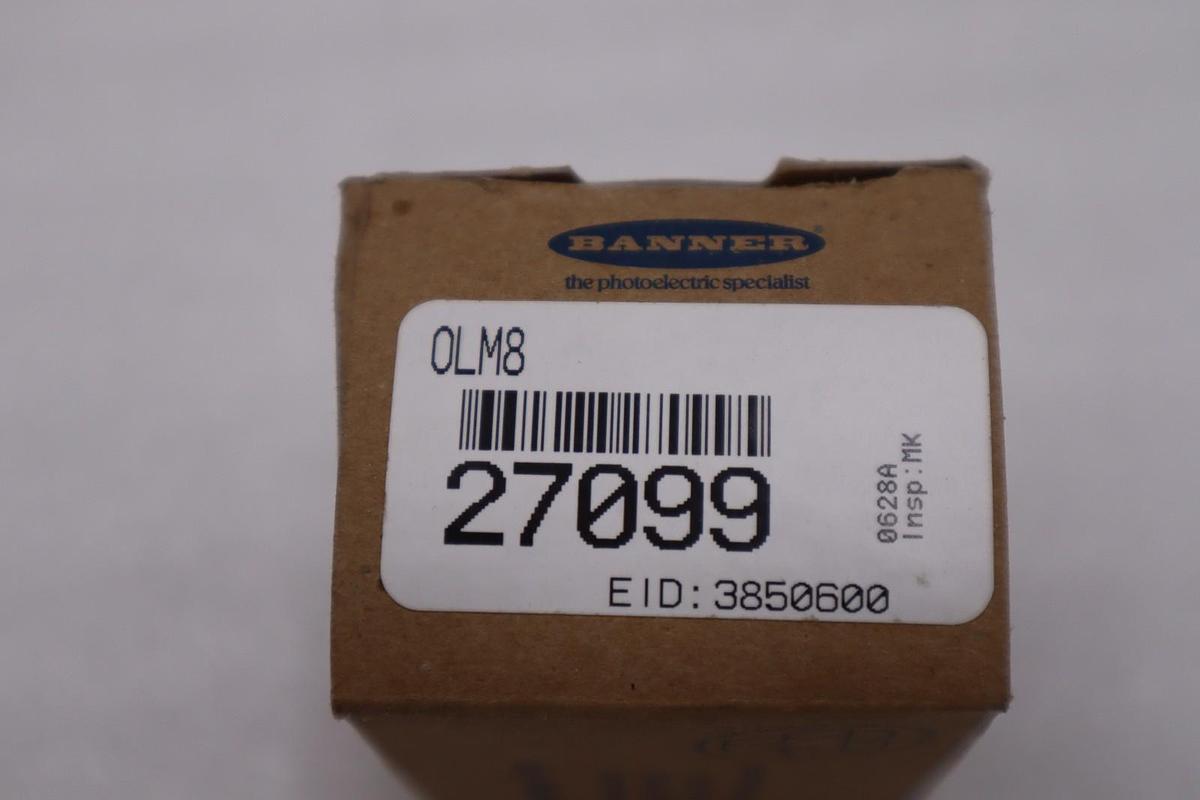 Used NEW OPEN BOX Banner OLM8 Omni-Beam Logic Module 27099 STK H1391A